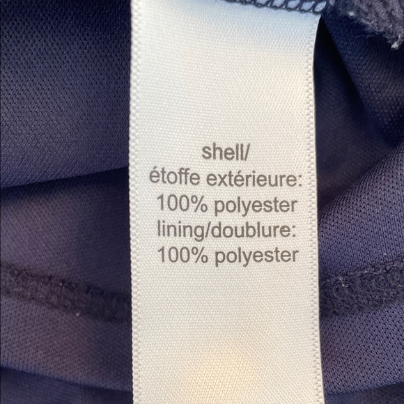 🌸 Maurices Navy Floral Handkerchief Hem Dress – Size Large - Picture 5 of 6